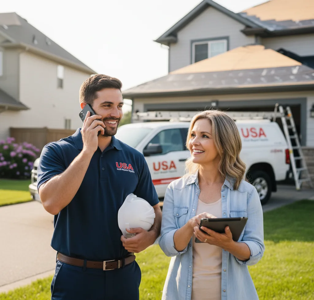 USA Roof Repair Experts customer support in Florissant